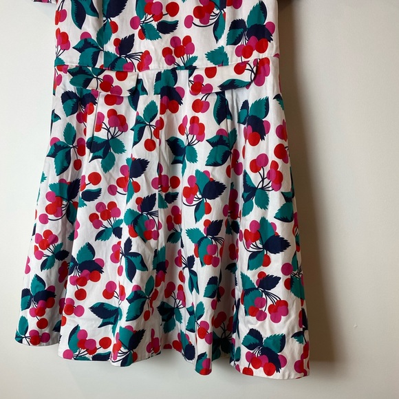 EEUC Draper James Cherry 🍒 Orchard Love Circle Dress - Picture 6 of 14
